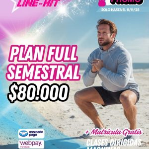 PROMO PLAN FULL SEMESTRAL $80.000 +MATRICULA GRATIS ( Sede La Serena)