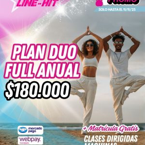 PROMO DUO PLAN FULL ANUAL $180.000 +MATRICULA GRATIS ( Sede La Serena)