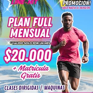 PROMO PLAN FULL MENSUAL $20.000 +MATRICULA GRATIS ( Sede La Serena)