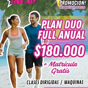 PROMO DUO PLAN FULL ANUAL $180.000 +MATRICULA GRATIS ( Sede La Serena)