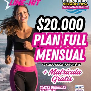 PROMO PLAN FULL MENSUAL $20.000 +MATRICULA GRATIS ( Sede La Serena)